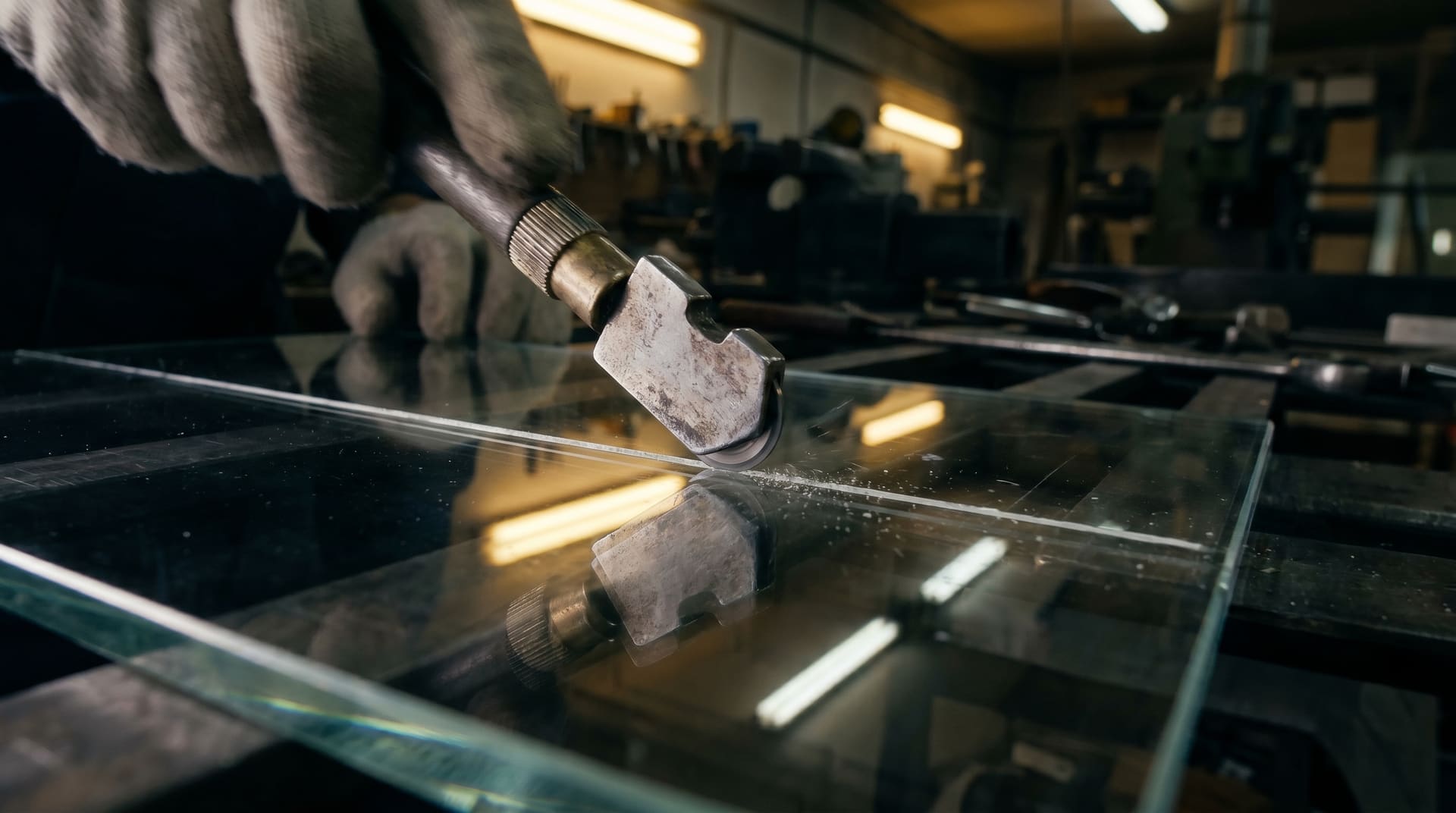 Commercial glass wall
