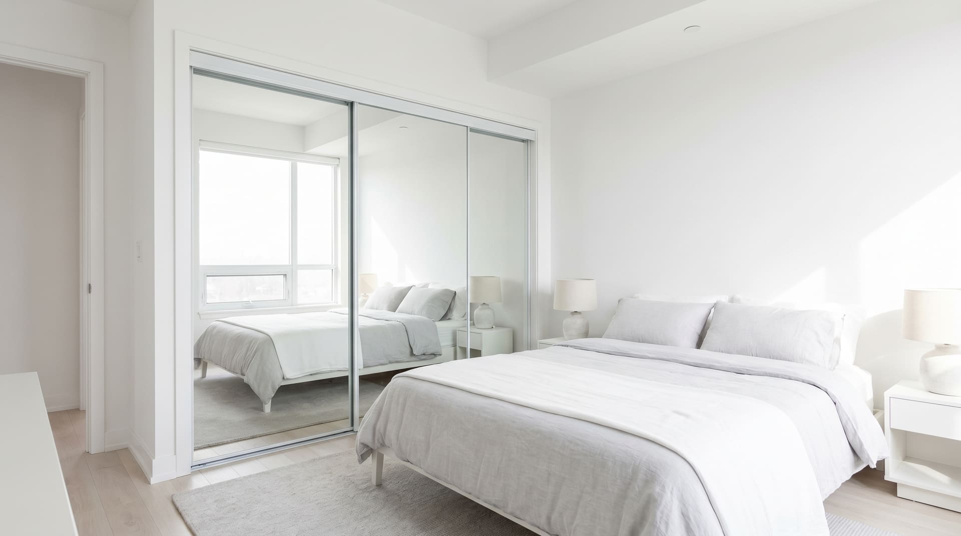 Mirror wall